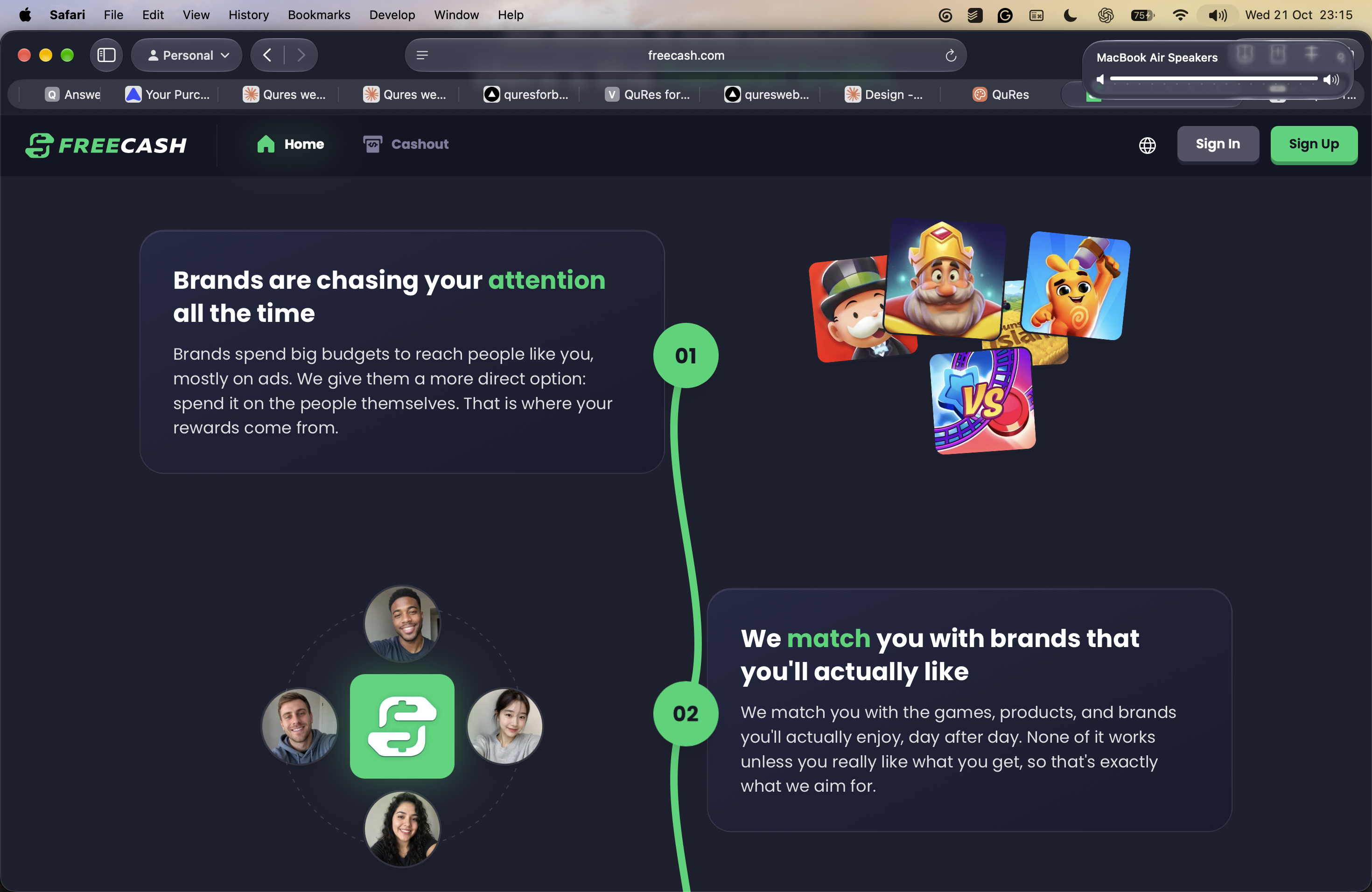 QuRes app preview